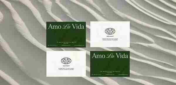 amo&vida 酒店餐厅品牌视觉形象设计分享