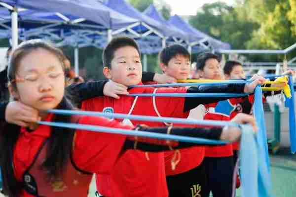 市中小学射箭锦标赛在静安开赛