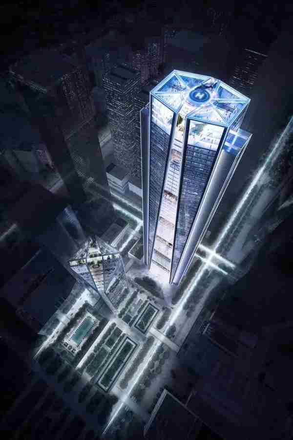 350米高，面积31万平米，深圳招商银行总部设计图公布