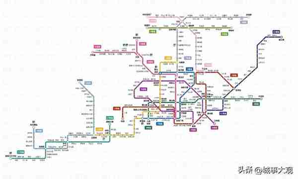 青岛地铁10条线全速掘进，2025能否稳住北方地铁第二城位置？