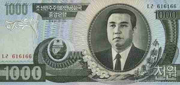 你所没有见过的朝鲜货币 长相酷似人民币
